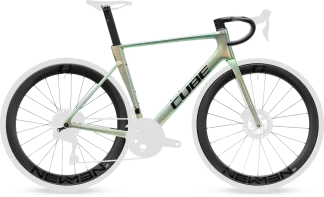 Cube Litening AIR C:68X Frameset graphic´n´white